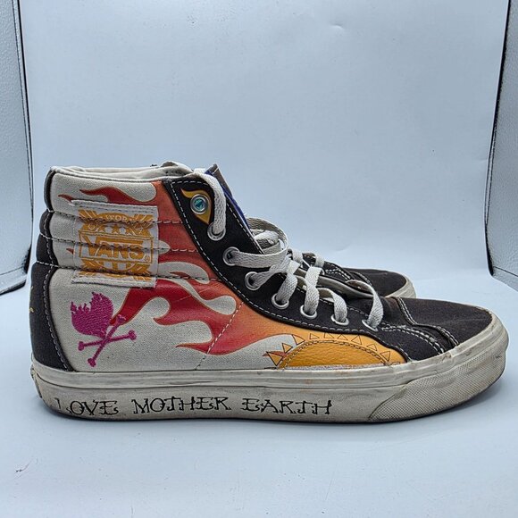 Vans Mother Earth Elements Style 238 Womens Size 9.5 Hi Top Sneaker Shoes Casual - Picture 12 of 13